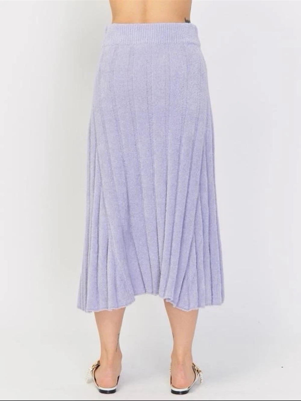 Rus Aube Lavender Italian Yarns Skirt - Picture 2 of 7